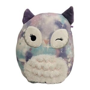 Kellytoy Squishmallow‎ SOLINA The Wildlife Galaxy Owl 8"